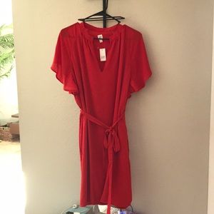 Red dress from GAP